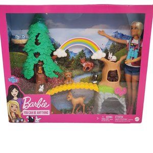 Barbie You Can Be Anything Wilderness Guide Barbie Playset